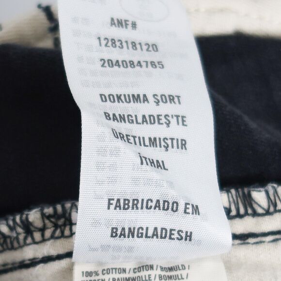 Abercrombie & Fitch Mens Bermuda Chinos Size 30 Dark‎ Gray Wash Preppy Golf - Picture 5 of 10